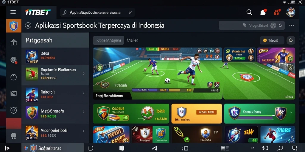 Tampilan menarik dari gameplay 11TBET saat bertaruh olahraga.
