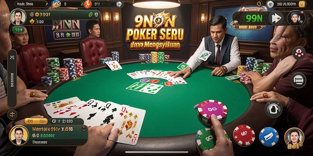 Tampak depan gameplay seru di 9N9N.