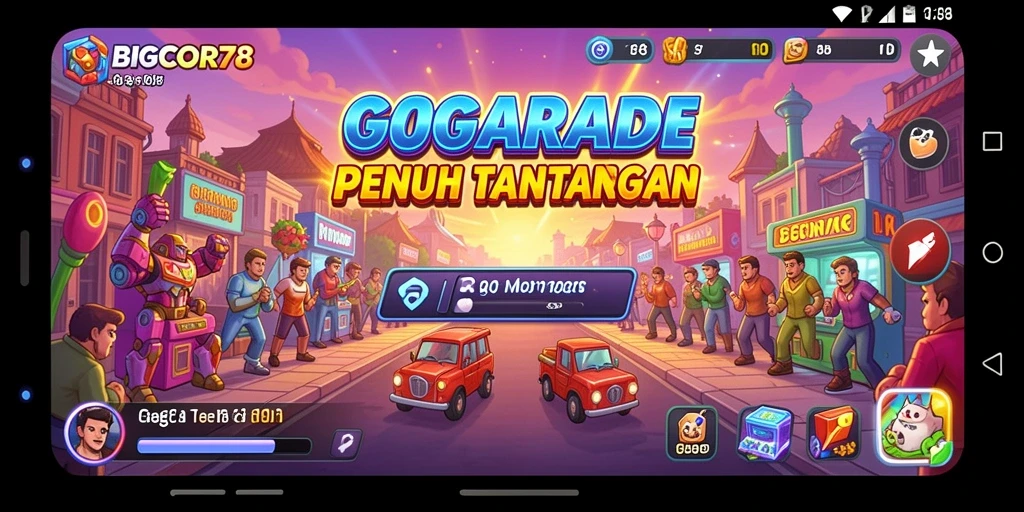 Screenshot gameplay BIGCOR78 dengan aksi seru dan tantangan yang menarik.