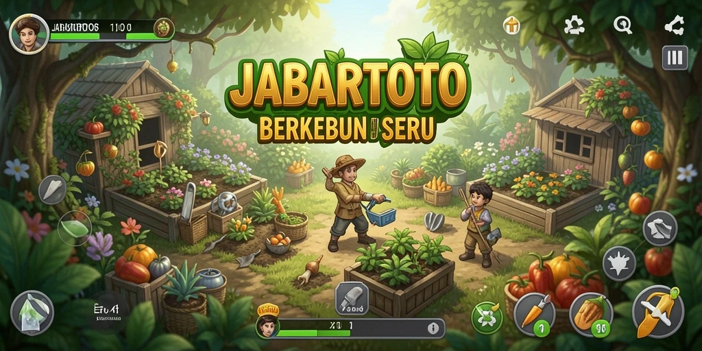 Gameplay JABARTOTO yang menarik dalam dunia pertanian.