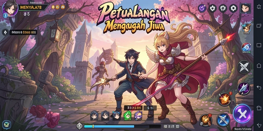Menampilkan karakter Anime dalam pertempuran epik di MENYALA78.