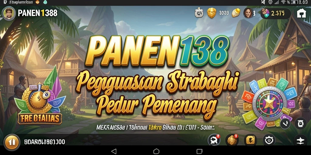 Tangkapan layar utama PANEN138 menunjukkan momen strategis yang mendebarkan.