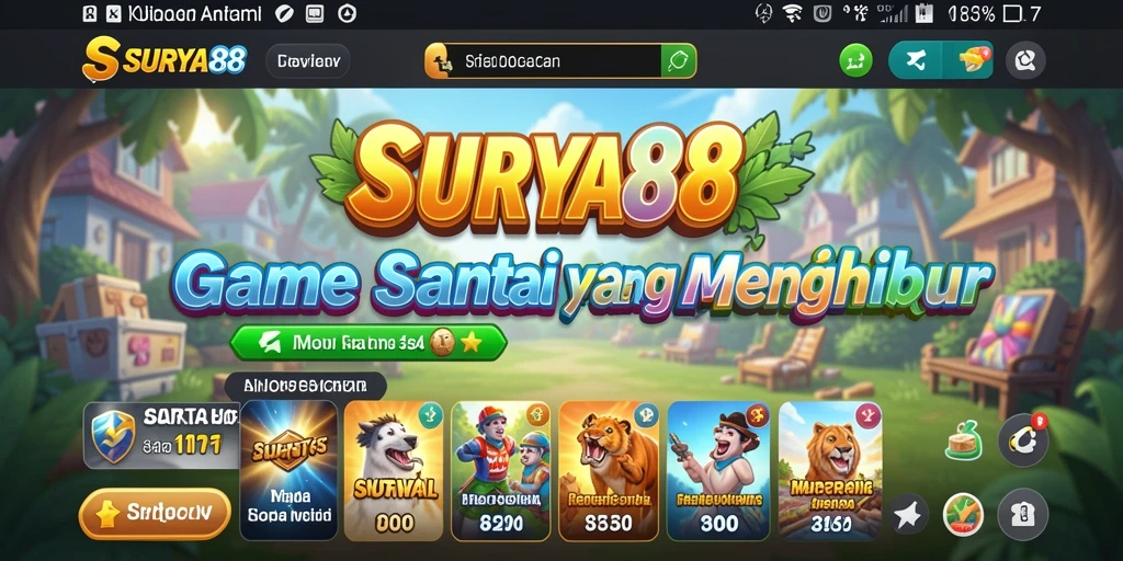 Gameplay menarik dan menyenangkan dari SURYA88