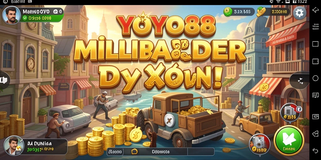 Screenshot gameplay YOYO88 menampilkan keseruan dan strategi Tycoon.